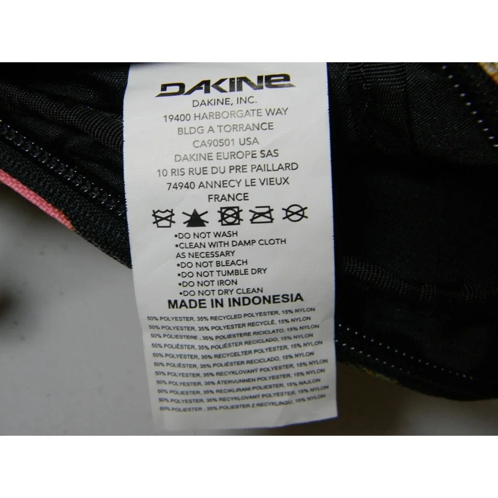 Dakine Detention Mini Sling 8L Backpack Floral Tropical Black Unisex OS